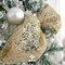 Champagne Glitter Mesh Web Ribbon Roll Champagne Gold Mesh Fabric Ribbon Decorative Mesh Champagne Mesh Ribbon